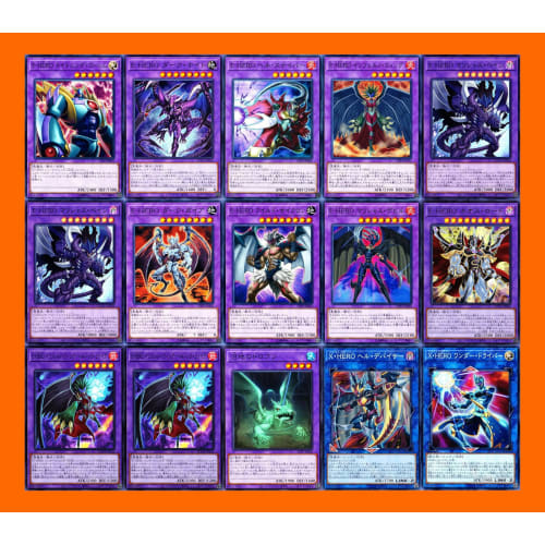 Evil Hero Deck HERO Deck E-hero Sinister Necrom Dark Fusion Dark Reborn GX Series 55 Card Set