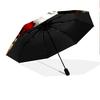 1 PC Automatic Folding Umbrella - Cartoon Pattern, Portable & Foldable Design with 8 Ribs, Christmas Birthday Gifts