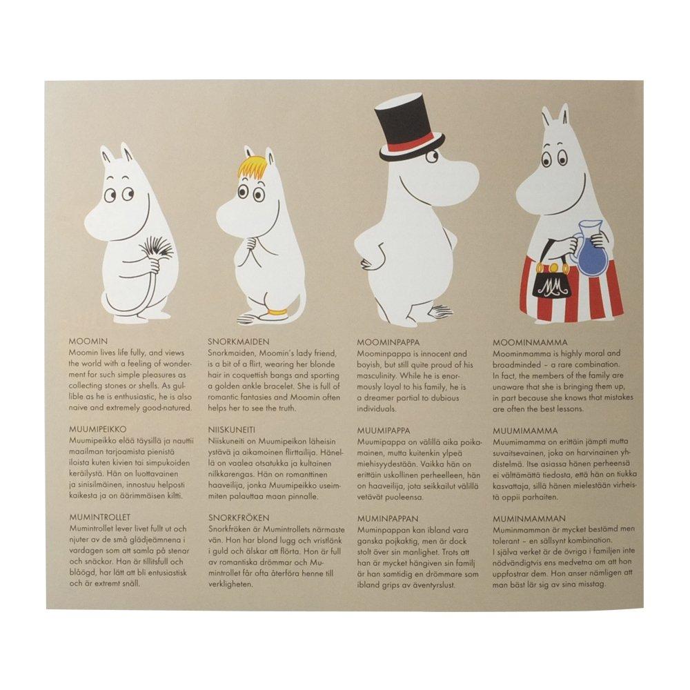 Flenstedt Interior Nordic Moomin Piknikowy Mobil z Prezentacją Prezent dla Dziecka [Oficjalnie Importowany] Mobil, Ornament, (FSM130150), Pudełko, Towary,