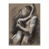 Abstract Couple Kiss Hug Erotic Nude Lovers Embracing Fantasy Sexual Poster Wall Art Pictures Canvas Painting Room Home Decor