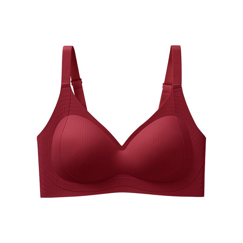 Traceless Jelly Soft Lift Bra: Foundation Liquid Underwire-Free, Small Chest Support, Comfortable Palm Cup Design for Women.