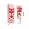 1PC Watermelon Moisturizing&Brightening Lip Oil Lip Anti cracking&Moisturizing Lipstick