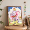 Disney Dumbo Flying Circus Oil Painting Art Handmade Diy Painting Home Decoration Gift