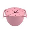 ZISIZ Foldable Silicone Baby Feeding Bowl