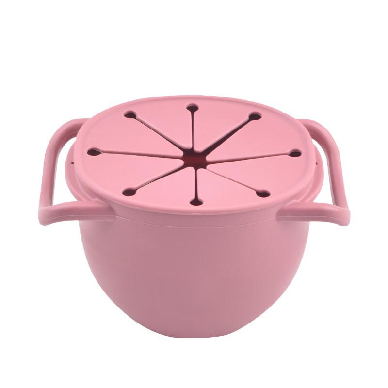 ZISIZ Foldable Silicone Baby Feeding Bowl