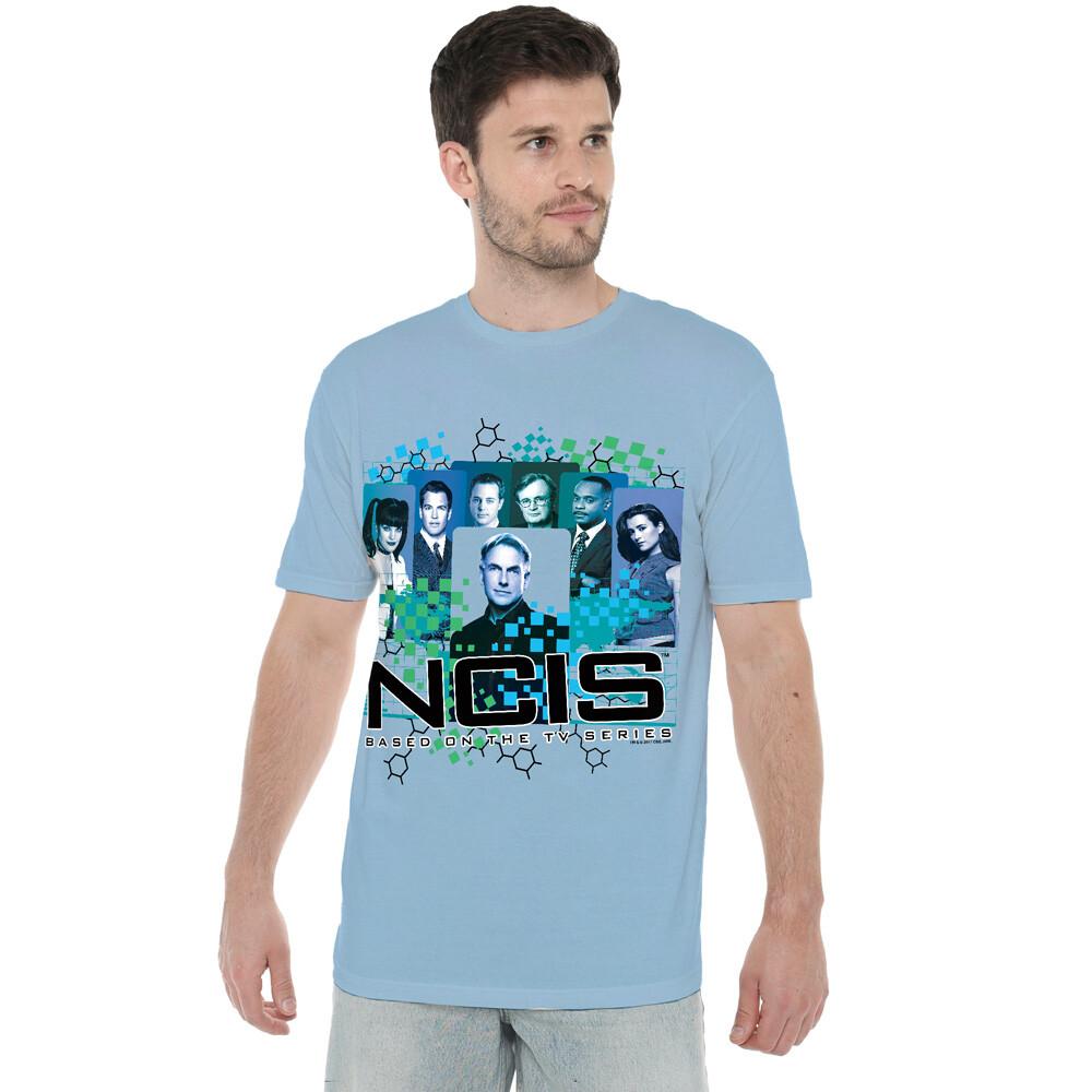 Ncis Cast T-Shirt S-2XL Light Blue XXXXL