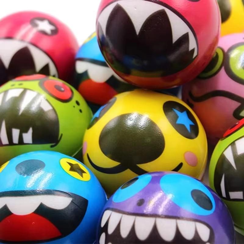 6 Pcs Toys Stress Ball Anxiety Relief For Boys Girls  Squeeze Ball That Relieves Stress Interesting Children Toys