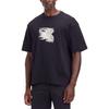 Calvin Klein SS23 Letter Logo Printed Crew Neck Short Sleeve T-Shirt Men Tops Black K10K111126