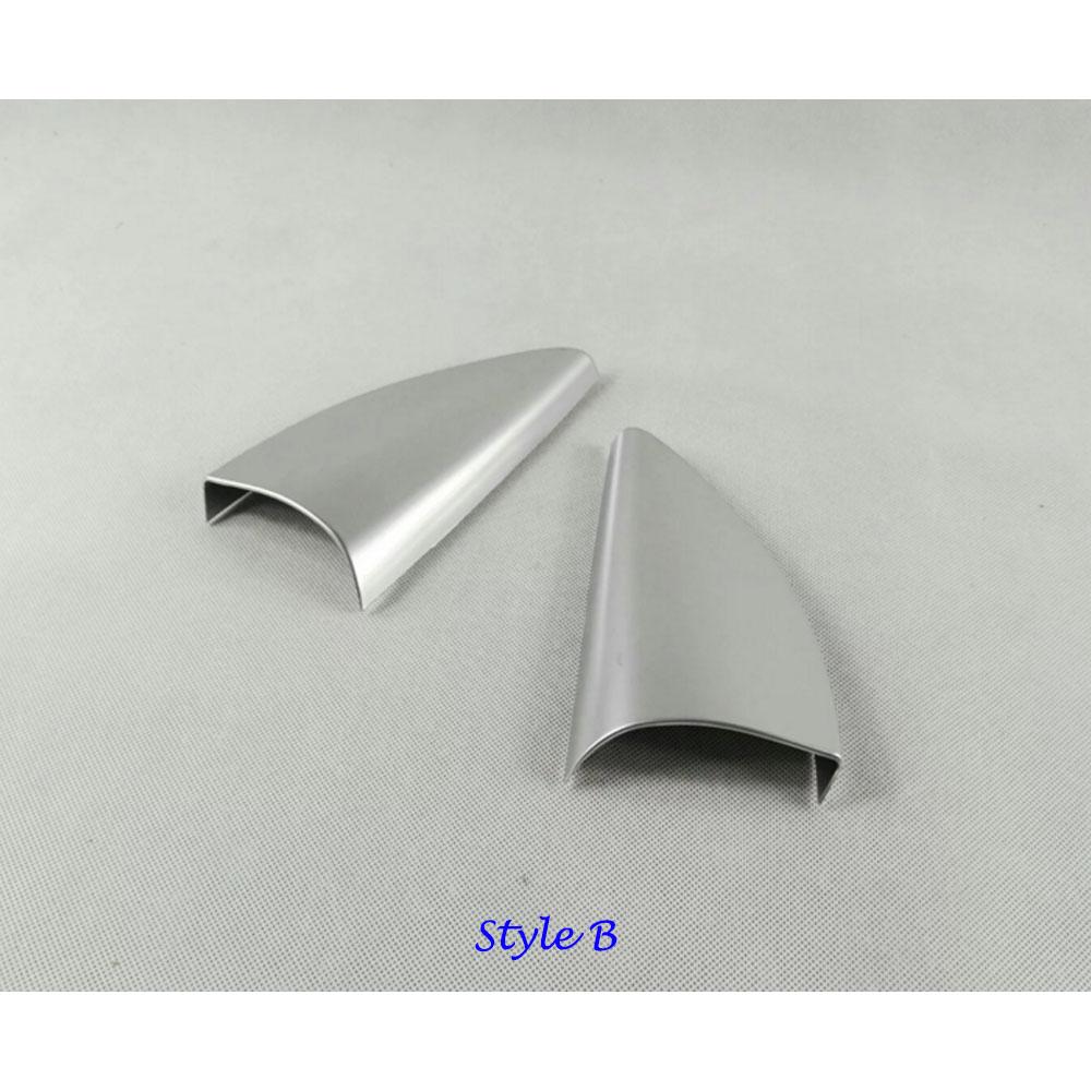 

Top ABS Plastic Car A Column Audio Speak Window Windshield Side Triangle Lamp Trim 2PCs For Kia Sportage KX5 2016 2017 2018 Style B