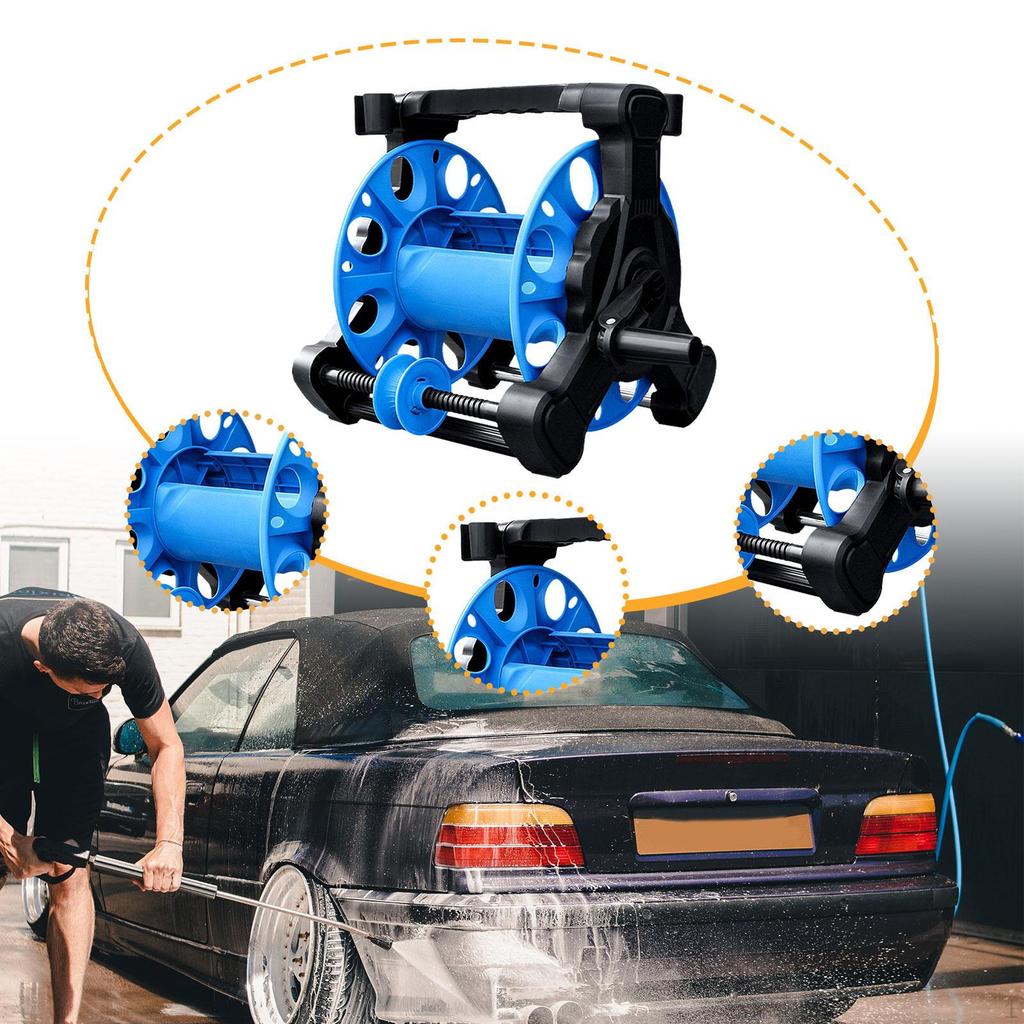 Garden Hose Reel Cart ,Pipe Storage Rack Household, Gardening Tool Water Pipe Holder for Agriculture