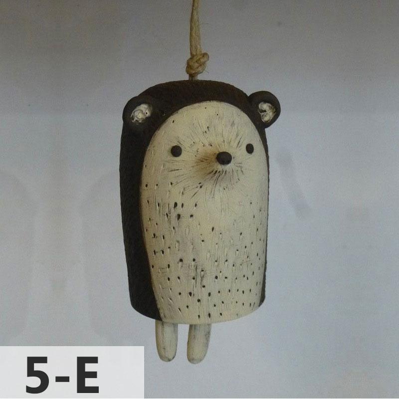 Beautiful Rustic Animal Wind Chimes Resin Nordic Style Cute Wind Chimes Bell Room Garden Door Outdoor Yard Decor Crafts