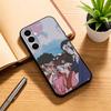 S-Samurai Champloo Anime   Phone Case Black Silicone Soft For Samsung Galaxy A73,A72,A71,A70,A53,A52,A51