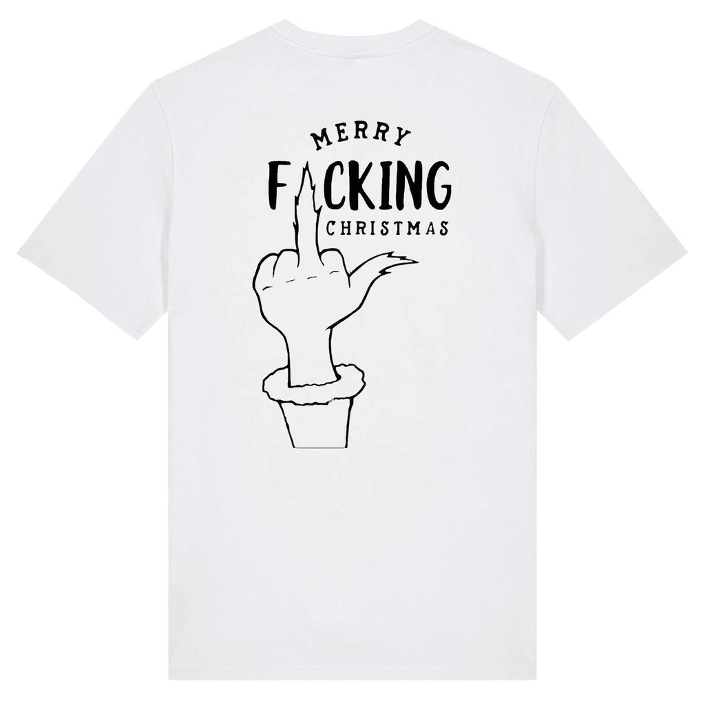 Merry F*cking Christmas - Unisex T-Shirt Festive Jolly Secret Santa Xmas Carol