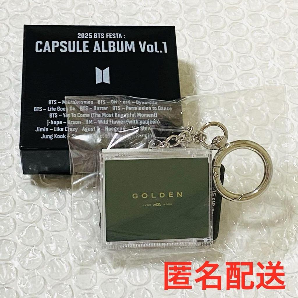 [USED] BTS FESTA 2025 Capsule Album Jungkook GOLDEN
