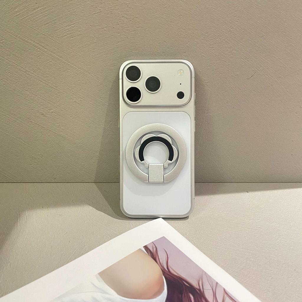 Ultra-Thin Magnetic 360° Rotating Double-Sided Phone Holder with MagSafe Compatibility