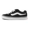 Vans Caldrone Fabric Leather Comfortable Casual Impact Resistant Durable Low Top Skate Shoes Women sneaker Black VN0A2Z4ABA2