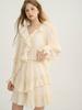 Sinseuden Milky Tiered Skirt