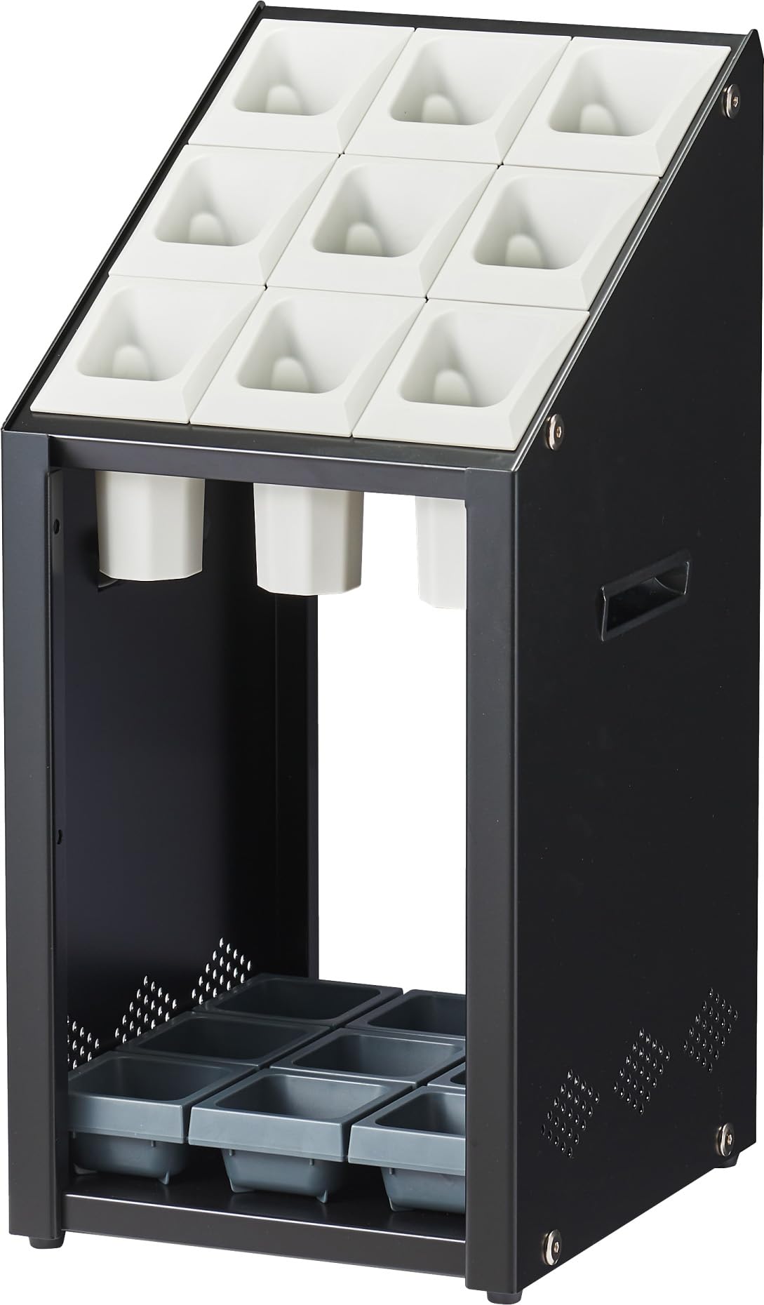 Yamazaki Sangyo CONDOR Octo Подставка для зонтов Серый Япония Зонты Вмещает до 9 зонтов Изготовлена из переработанного материала Ш x Г x 54 см Продукт 208005 N-9 37700₽