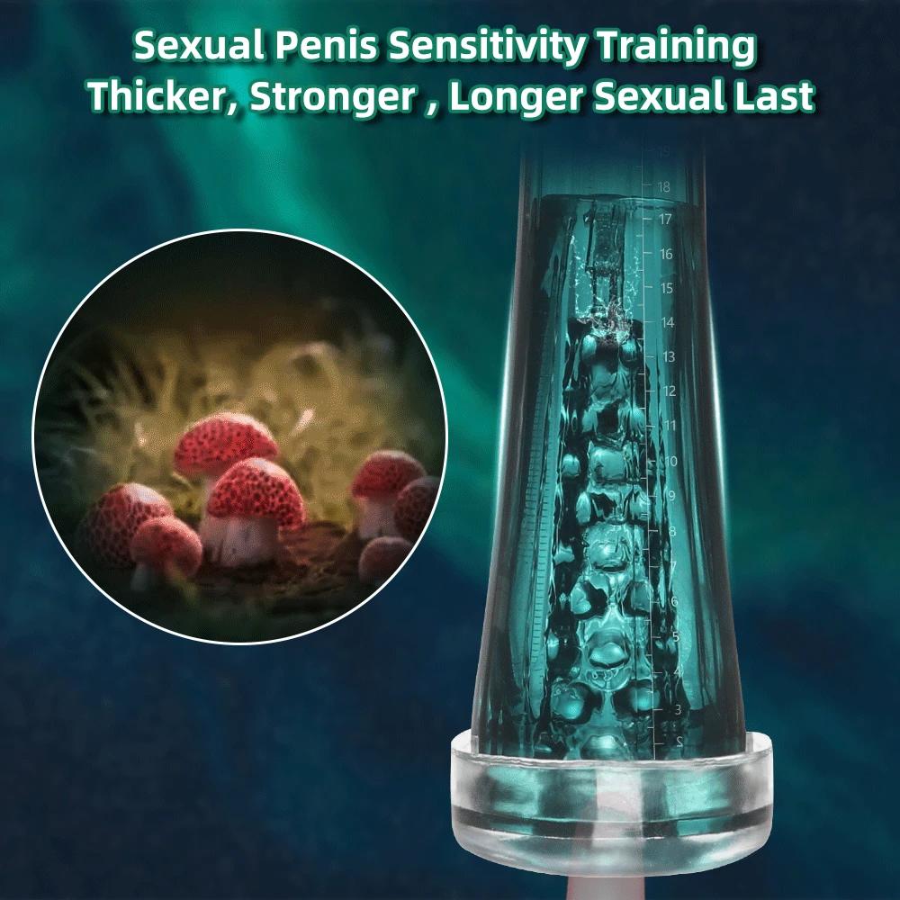 Vacuum Suction Potent Erectile Enhancer 3 Sucking Penis Pump Extender Enhancer SuckingMale Masturbator Cup Dick Pump Delayed 18+ Adult Sex Toys