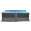 Family Tent Blue 600 x 400 x 268 cm Polyester and Steel