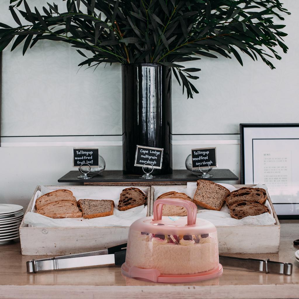 1 Set Handheld Plastic Cake Box Transparent Reusable Baking Storage Case Portable For Birthday Dessert Wrapping Packaging Home