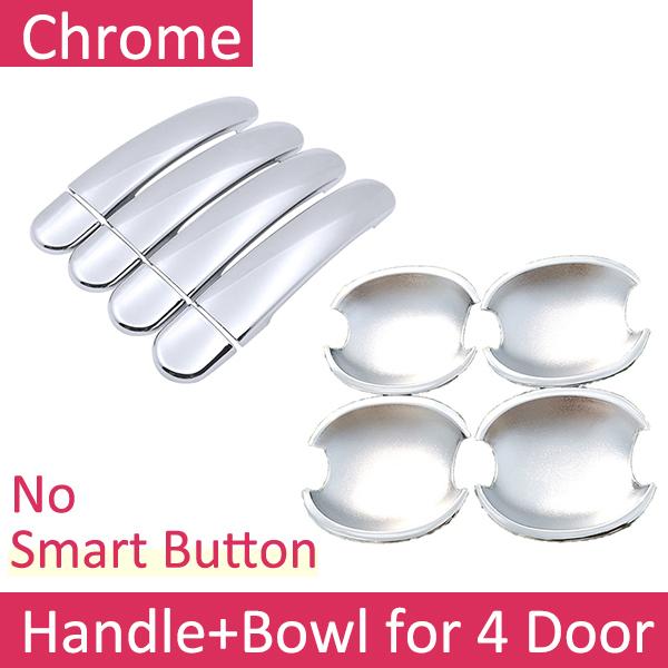 For Volkswagen VW Tiguan 2008 2009 2010 2011 2012 2013 2014 2015 2016 Luxurious Chrome Door Handle Cover Trim Car Accessories