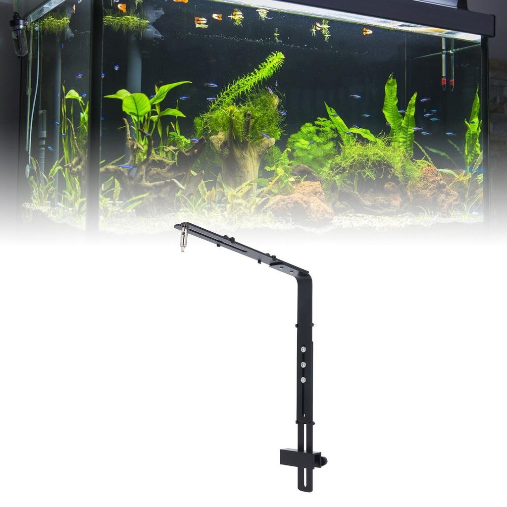 Fish   Light Bracket Aluminum Alloy Professional   Height Aquarium Light Stand Kit for Hanging Lamp