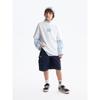[Anti-Fading] Mqd Children's Clothing Boys' Denim Shorts Summer New Style Kids' Workwear Knee-Length Casual Pants