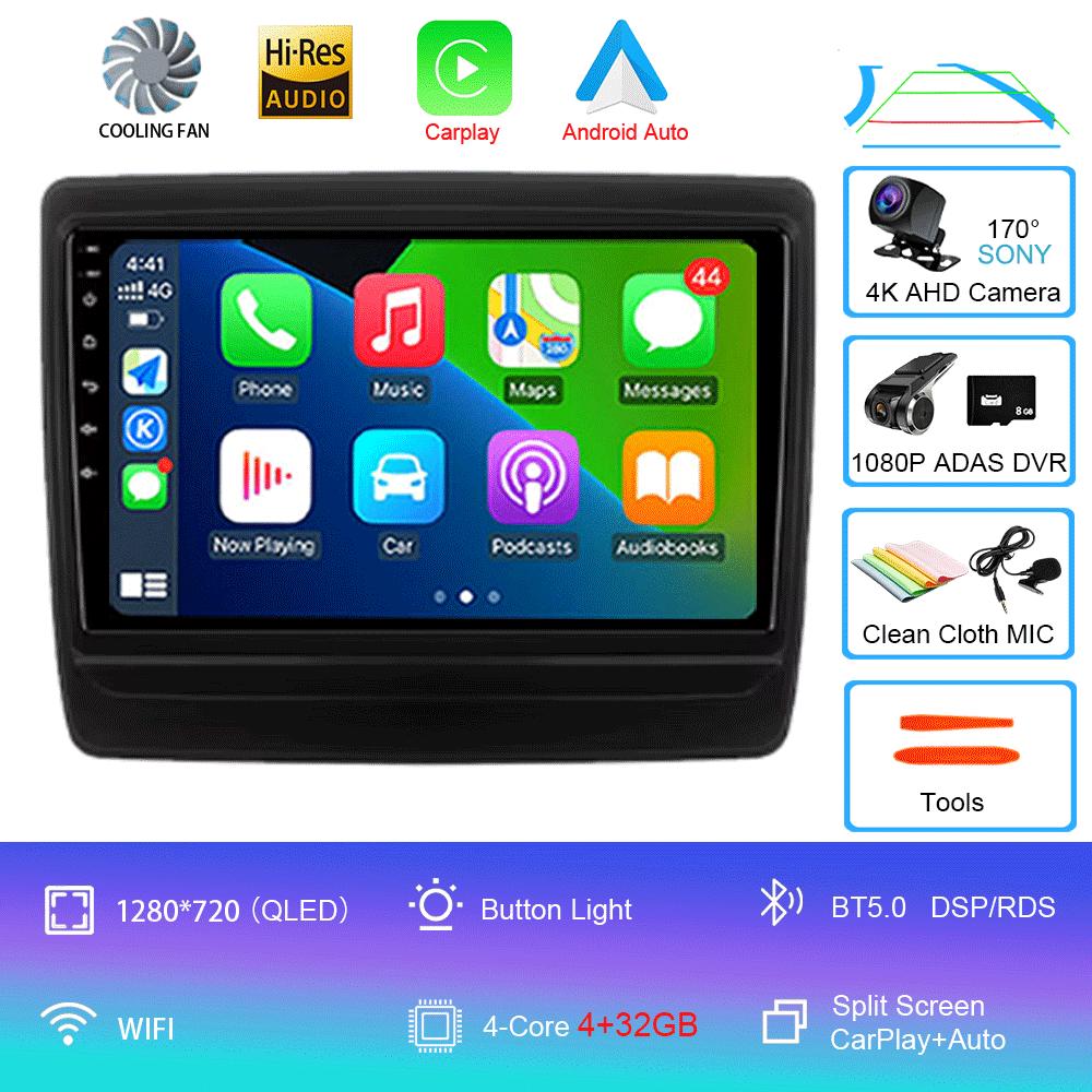 For Isuzu DMAX 2020 2021 2022 8 Core Android 14 Car Radio Video Player GPS Stereo CarPlay 8G 256G No 2din Navigator Screen