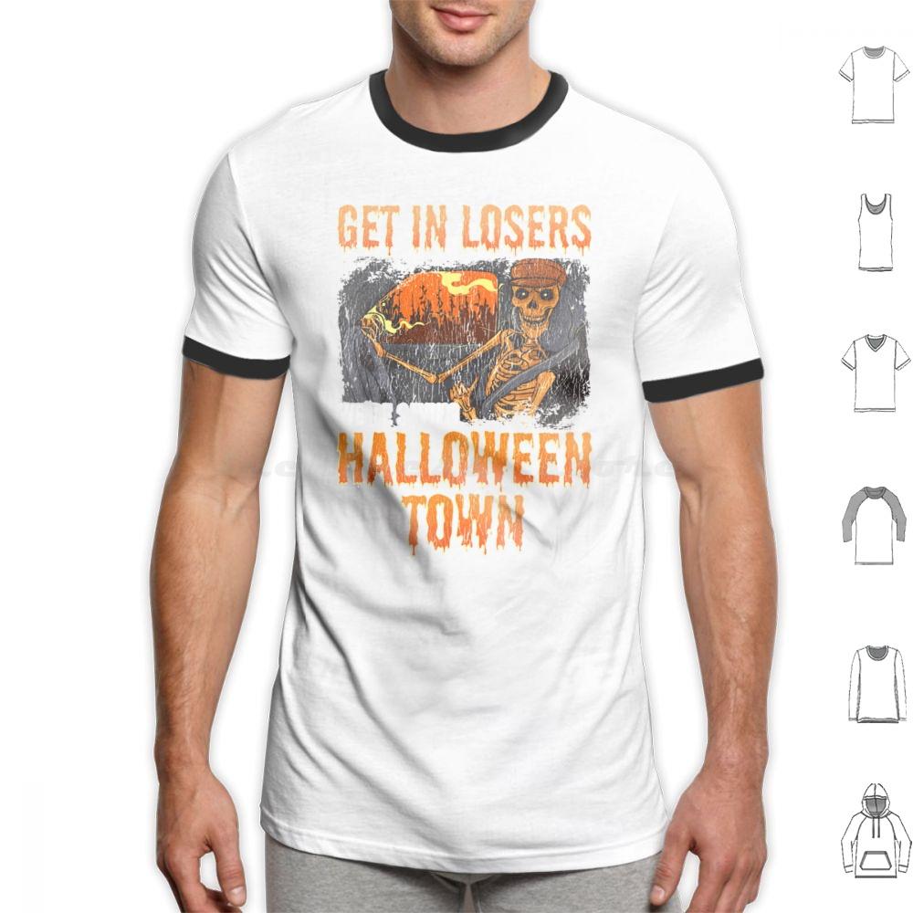 Halloweentown And Chill T Shirt Cotton Men Women DIY Print Halloweentown Halloweentown University Halloween Halloweentown And