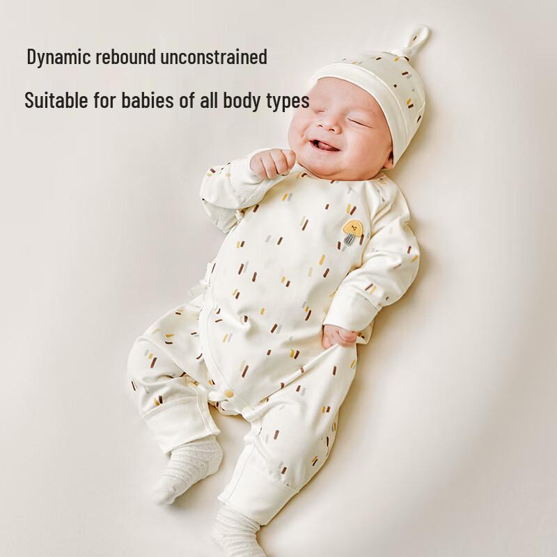 Weishi MUNI Newborn Baby Romper Jumpsuit
