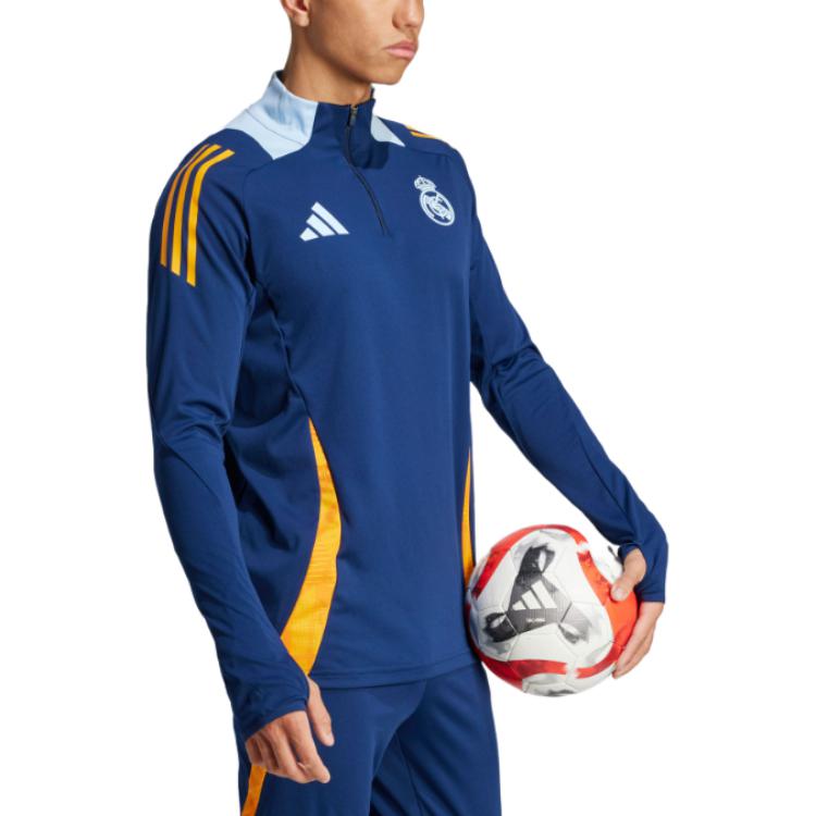 Adidas Real MadridAEROREADY TIRO 24 COMPETITION Soccer Jersey Men's Glossy Finish Blue JE4205