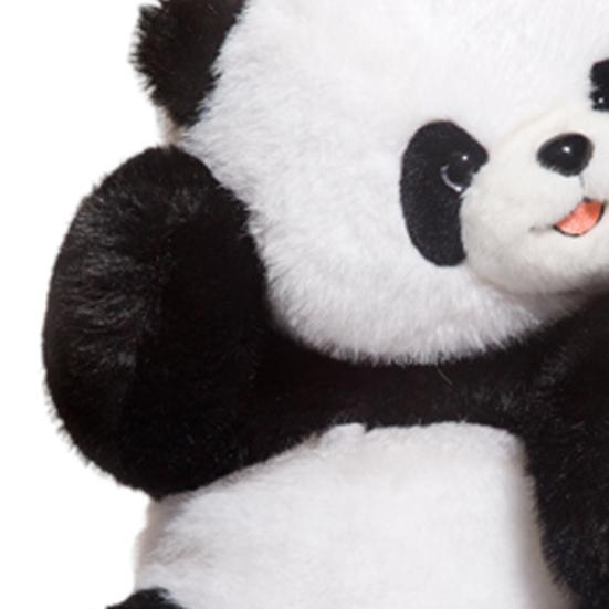 Realistic Panda Plush Toy Soft Stuffed Animal Cute Bear Plushie Simulation Fluffy Panda Doll Kawaii Gift for Girls