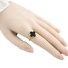 Fashion Simple Four-Leaf Clover Ring Simple Hundred Ins Style 18k Open Adjustable Ring Women's Ring