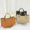Handbag Women's Niche Large-capacity Tote Bag Genuine Leather Women's Bag Commuter Fashion Bag
