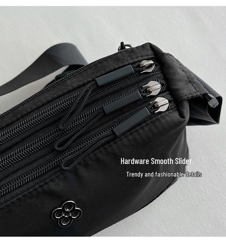 2025 Multi-Layer Lightweight Nylon Crossbody Bag - Versatile Fashion Shoulder Bag