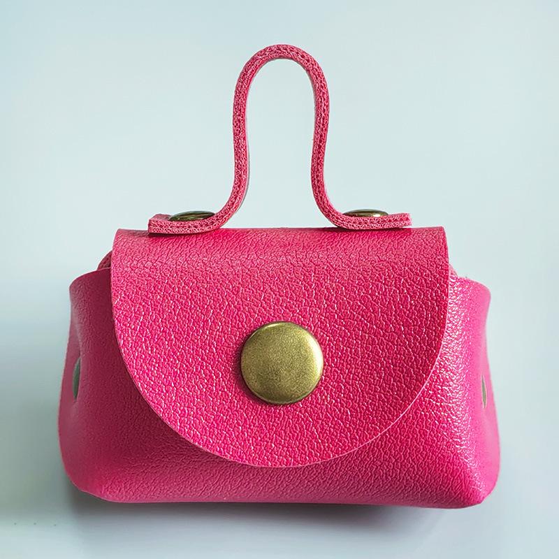 

Шикарный кожаный мини-кошелек и кулон-подвеска для ожерелья, чехол для наушников