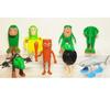 24pz Tralalelo Tralala Giocattoli Figura TungTungTung Sahur Action Figures Tralalelo Tralala Modello Squalo Lirililarila Pvc Giocattoli Regalo