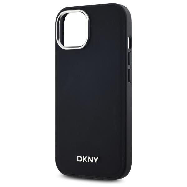 DKNY DKHMP14SPSCMCLK iPhone 14 6.1"black/black hardcase Plain Logo MagSafe