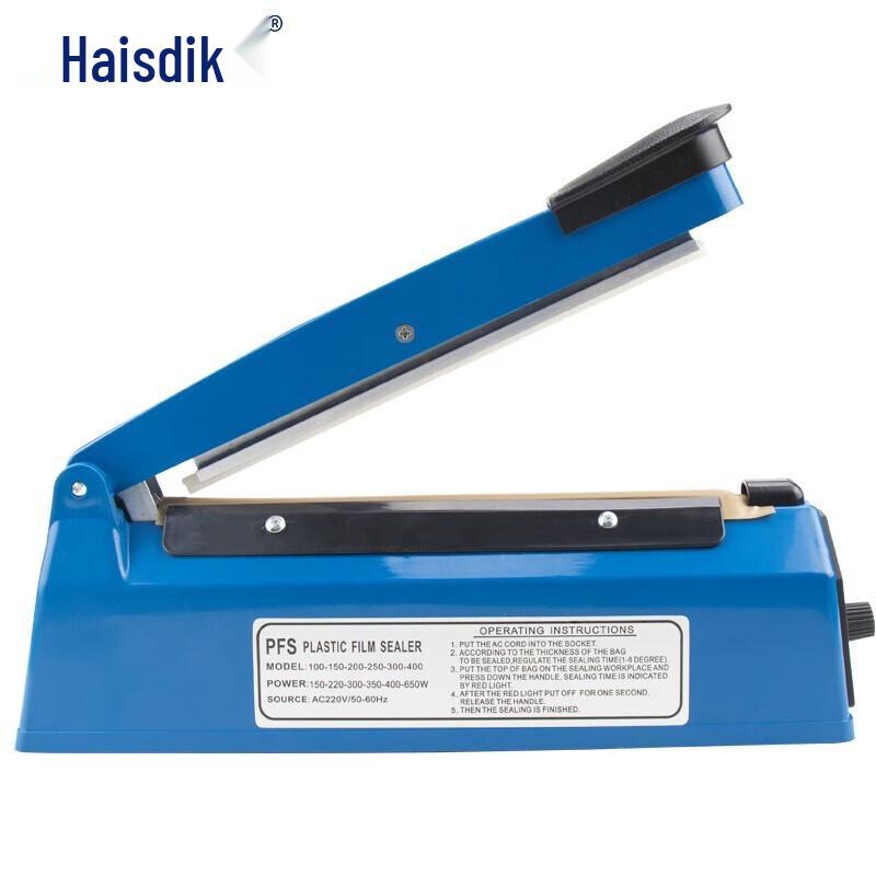 

Haishidik Manual Bag Sealer CN plug (adapter included)