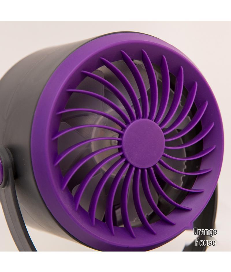 Compact Clip-On Fan for Dorm Rooms and Desktops: Mini Ceiling/Tabletop Circulation Fan