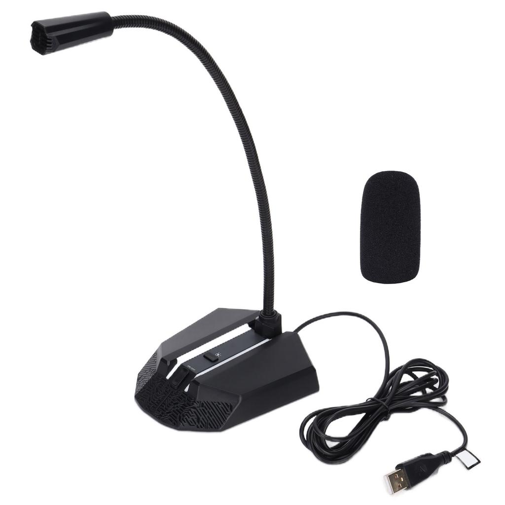 TAIDU USB Microphone Clear Sound Voices Full Antioxidant Durable PC Mic for Internet Chat K Song