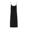 Fashion Style 2024 Autumn New Arrival Women's Temperament Wild Two-Color Women's Sling Long Dress 1165174