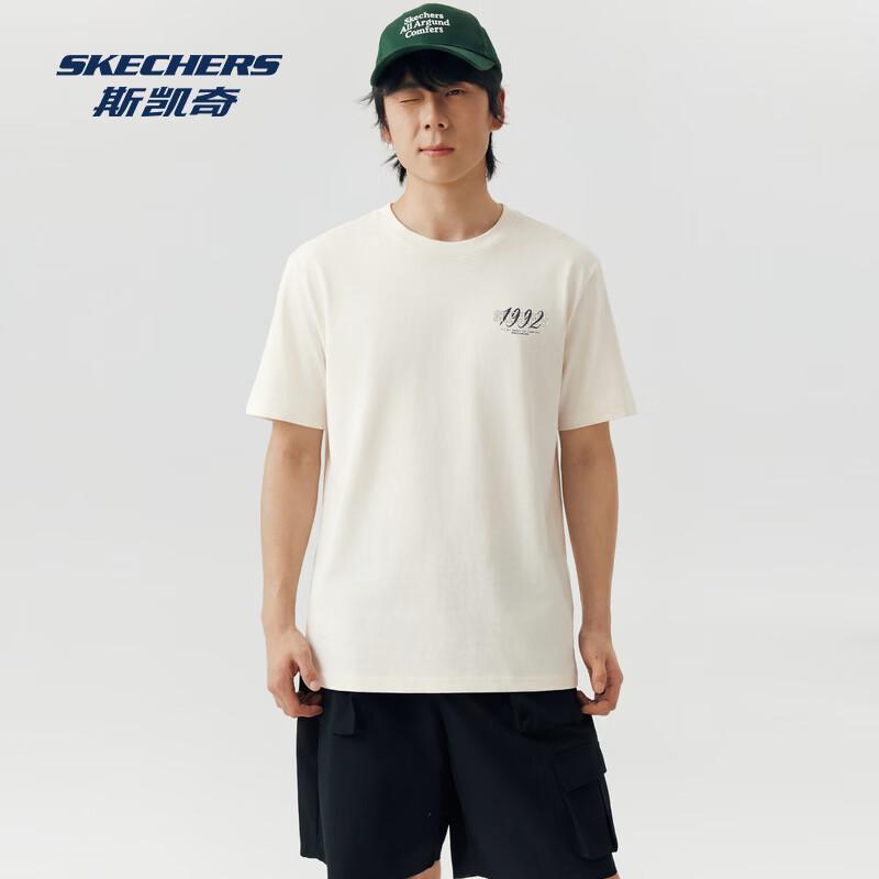 Skechers Men s Knit Short Sleeve T-Shirt L126M022 XL