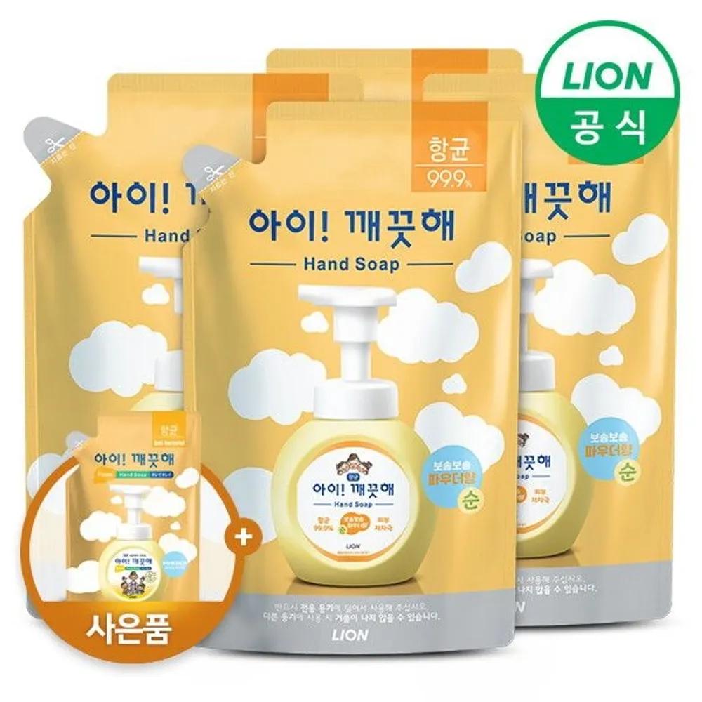 

[LION Korea] LION Large Capacity Refill 450ml x 4