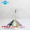 Transparenter Regenschirm mit langem Griff, Manuell, Hoher Ästhetikwert, 8 Speichen, Koreanischer Stil, Transparenter Regenschirm im Instagram-Stil, Student Influencer