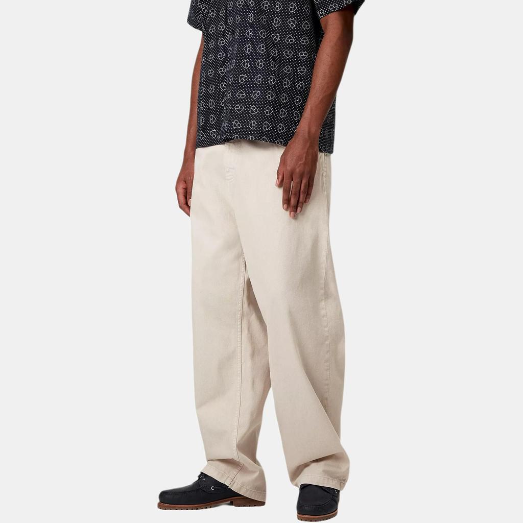 Carhartt WIP Loose Fit Straight Leg Zipper Comfortable Simple Casual Pants Men Bottoms I034809-2LP-4J