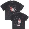 T-shirt Vintage Lavate Limited Punk Band My Chemical Romance Three Cheers for Sweet Revenge Uomo Donna Rock T-shirt Oversize