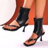 Fashion Ladies Sandals Booties Women Pumps Flip Flops High Heels Modern Summer Slides Fashion Party Boots Peep Toe Female Shoes