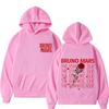 Bruno Mars The Romantic Tour 2026 Print Hoodie Unisex Fashion Pullover Long Sleeves Loose Aesthetic Sweatshirts Fan Gifts